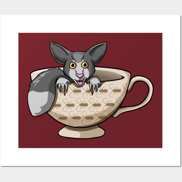 Cup of Aye-Aye Wall Art by pimator24